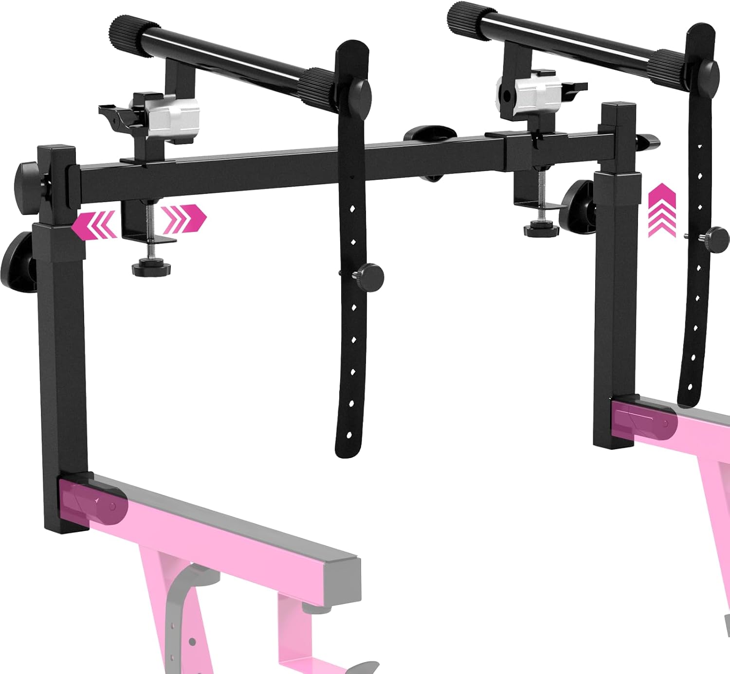 Adjustable Double Tier Keyboard Attachment - Liquid Stands
