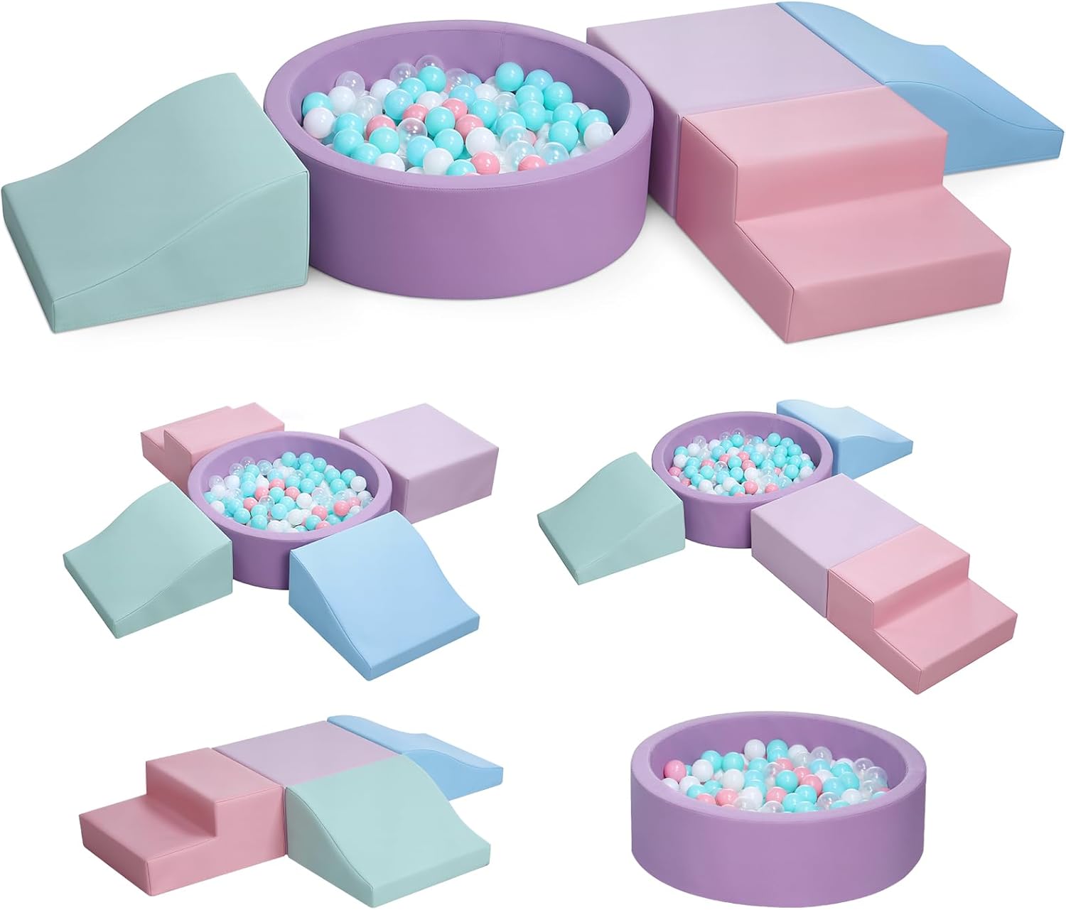 Foam Climbing Blocks for Toddlers - Engaging Indoor Playset