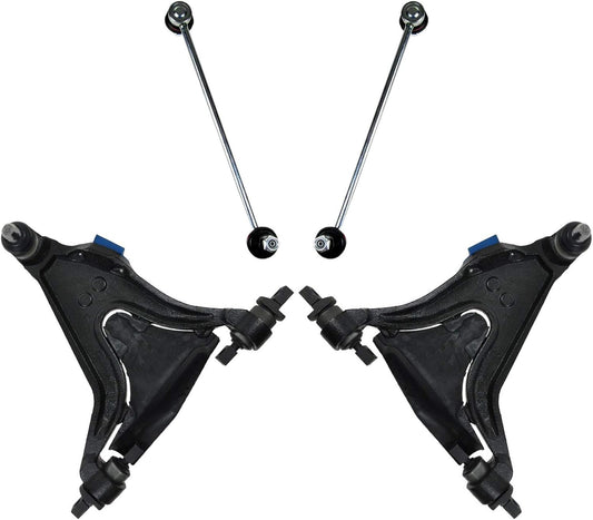 TRQ Front Suspension Kit Control Arm for 1998-2004 Volvo C70