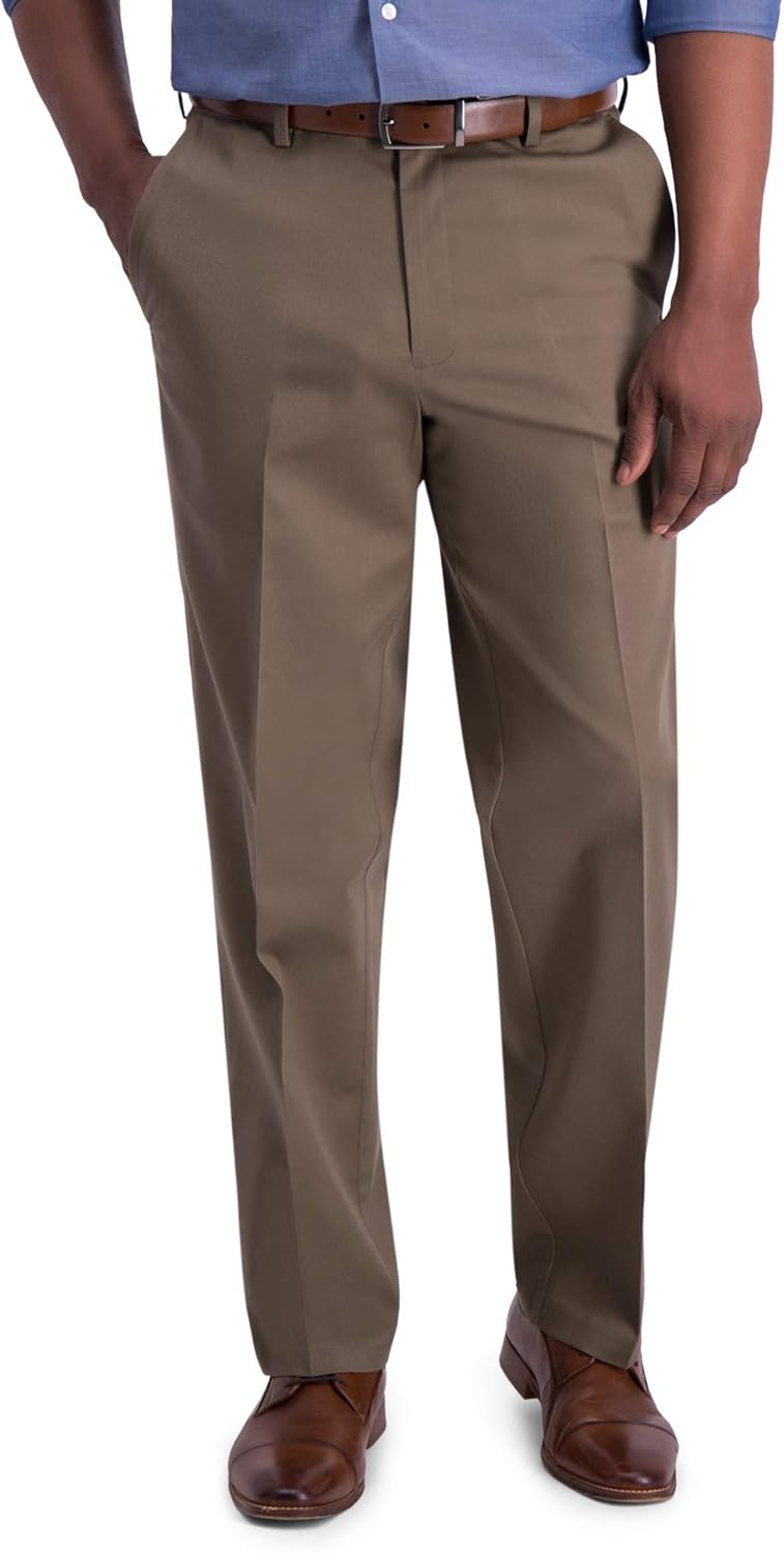 Haggar Men's Iron Free Premium Khaki Classic Fit Pants Review