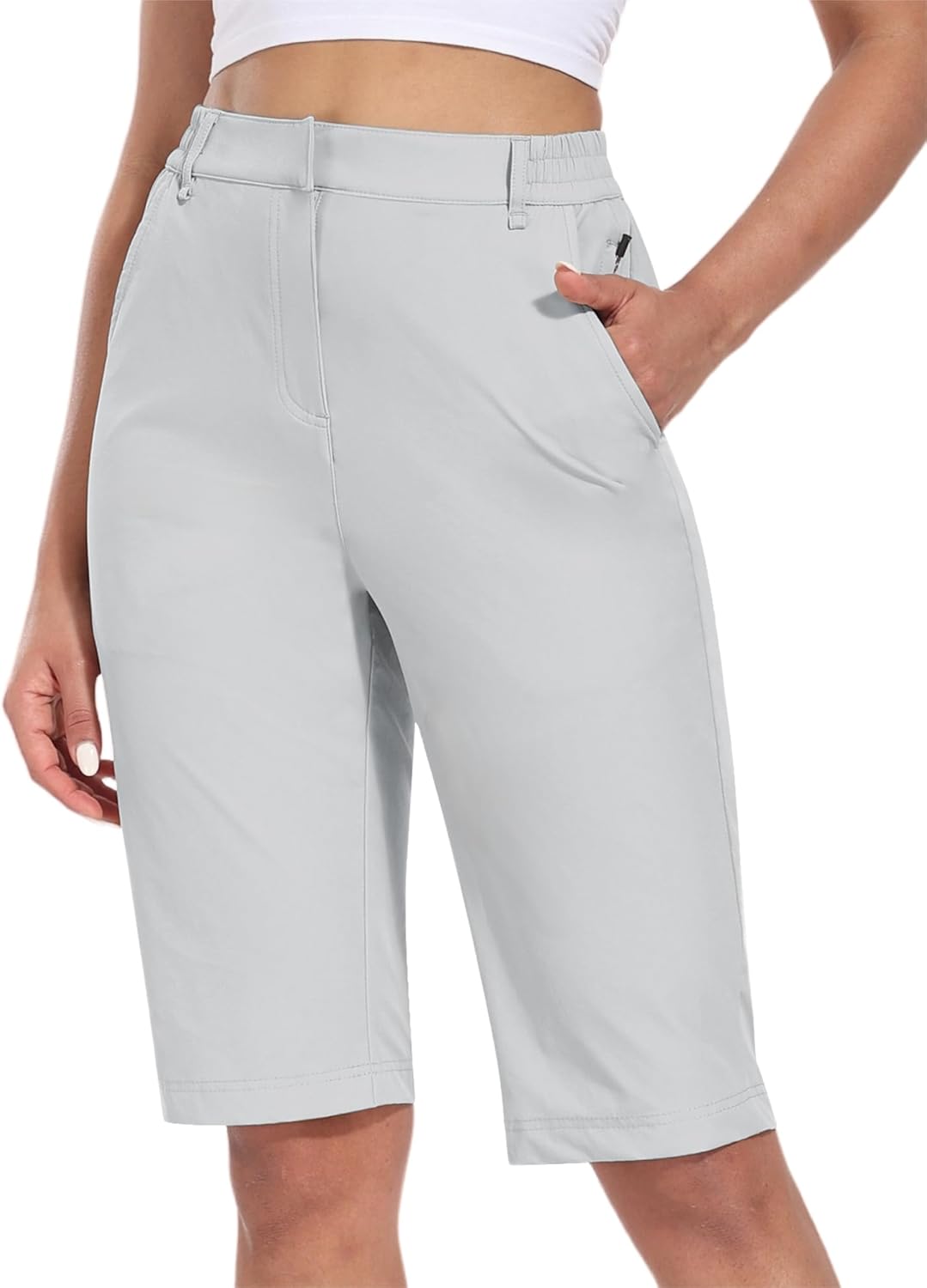 Hiverlay Women's Golf Bermuda Shorts for Summer Adventures