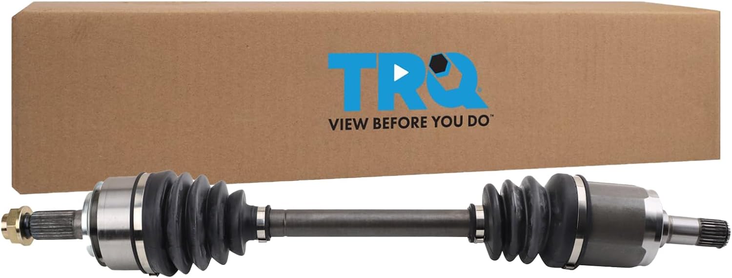 TRQ Front Left CV Axle Shaft Assembly for Honda Civic 2006-2015