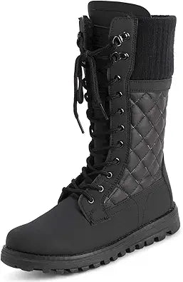 POLAR Womens Faux Fur Warm Thermal Waterproof Winter Boots