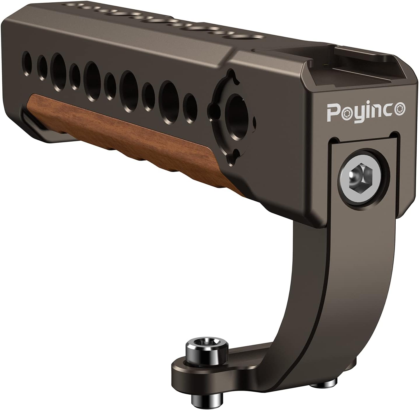 Camera Top Handle Grip and Cage Stabilizer Rig for DSLR Use