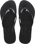 Havaianas Women's Slim Crystal Flip Flops - Swarovski Embellished
