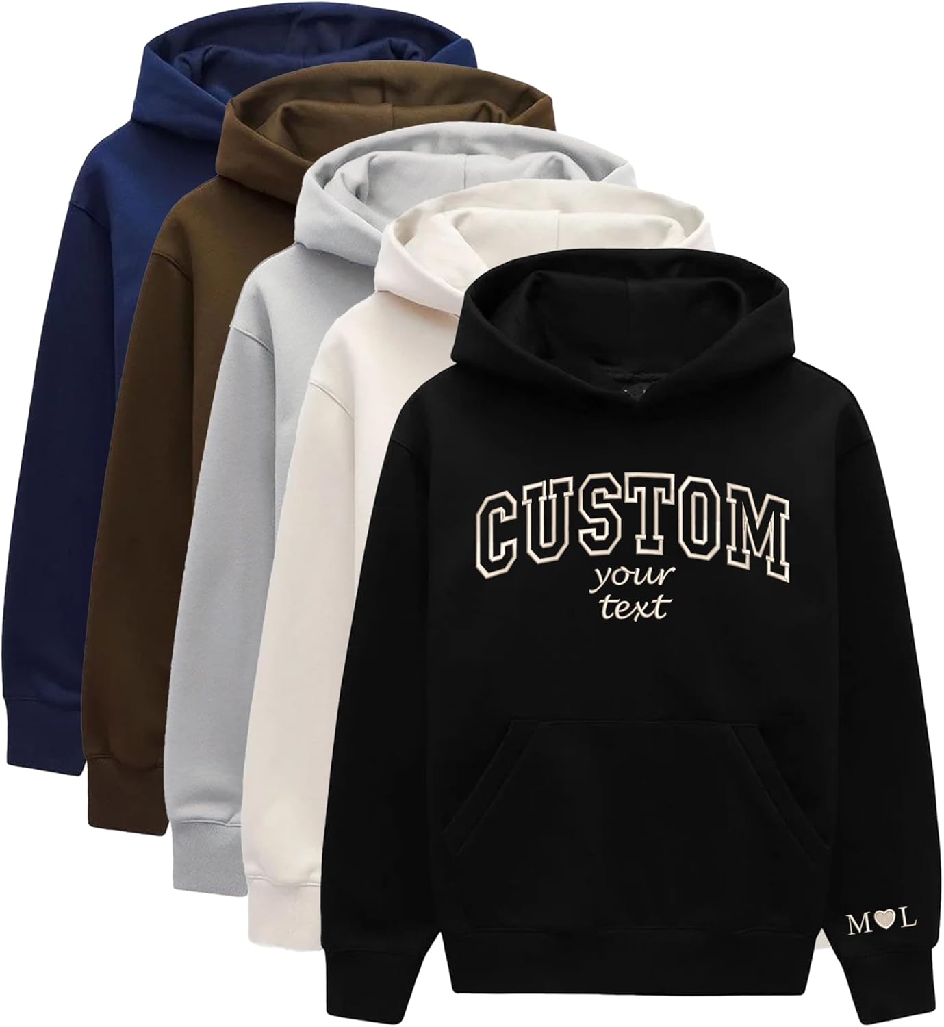 Custom Embroidered Hoodie - Personalized Perfection!
