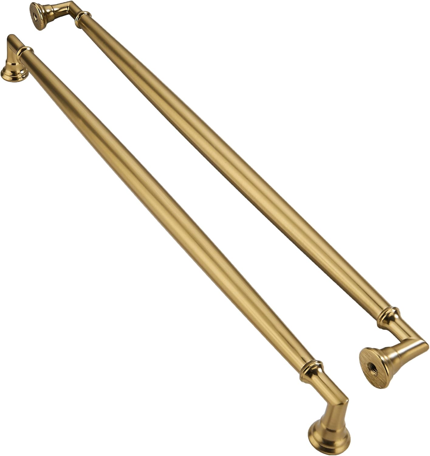 12 Inch Brushed Brass Cabinet Pulls for Modern Home Decor