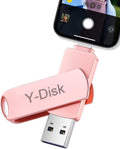 256GB Flash Drive for Phone Photo Stick Phone USB Storage - Fast
