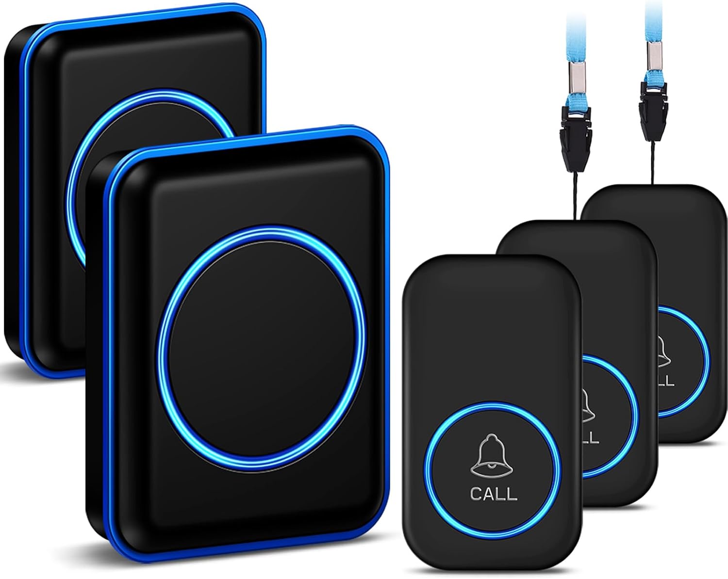 Caregiver Pager Wireless Call Button for Elderly Monitoring System