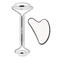 Sacheu Gua Sha Facial Tools Stainless Steel Roller & Scraper - Cooling