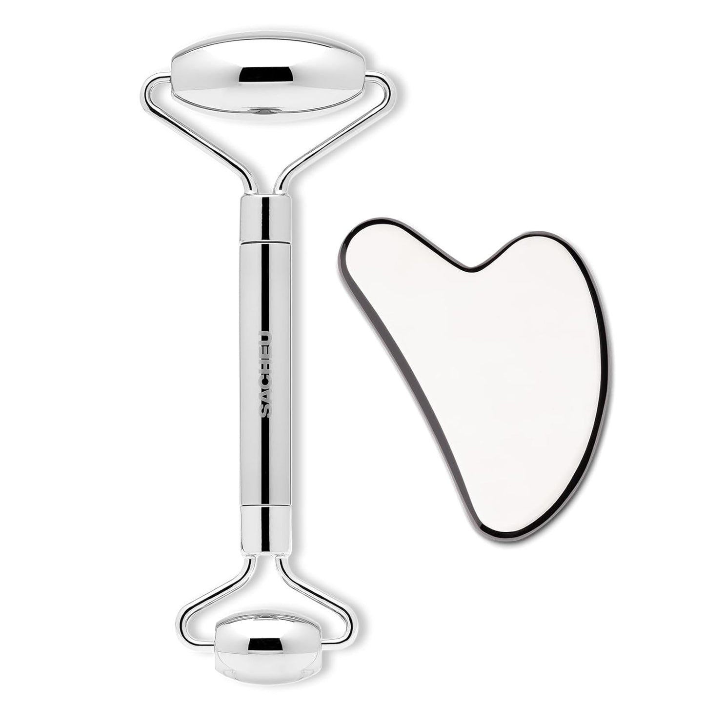Sacheu Gua Sha Facial Tools Bundle for Lymphatic Drainage