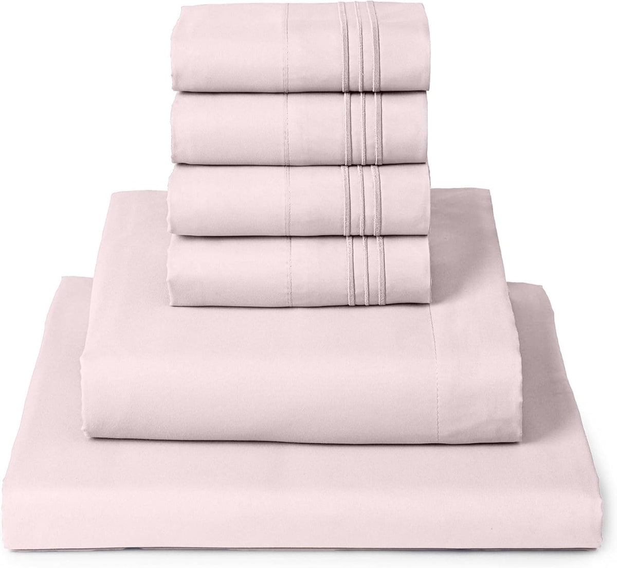 Mellanni King Sheet Set - 6-Piece Iconic Collection Bedding