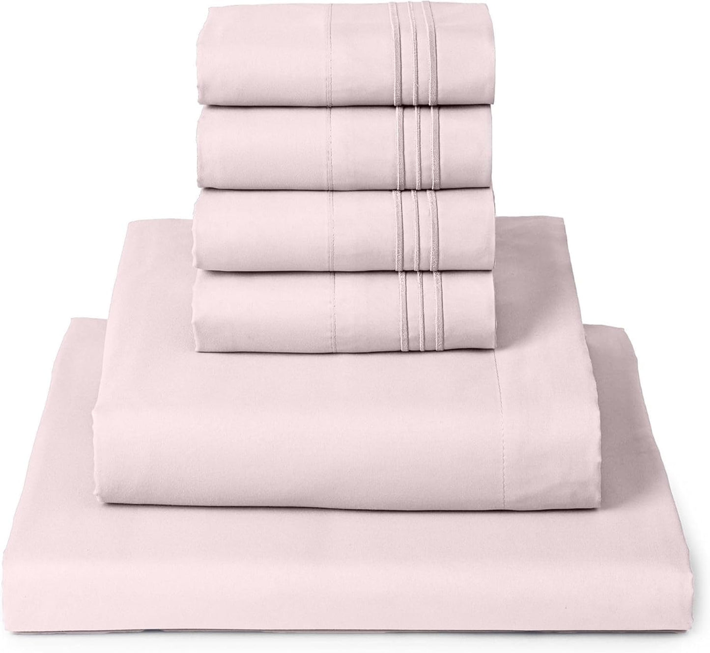 Mellanni Queen Sheet Set - 6-Piece Iconic Collection Bedding