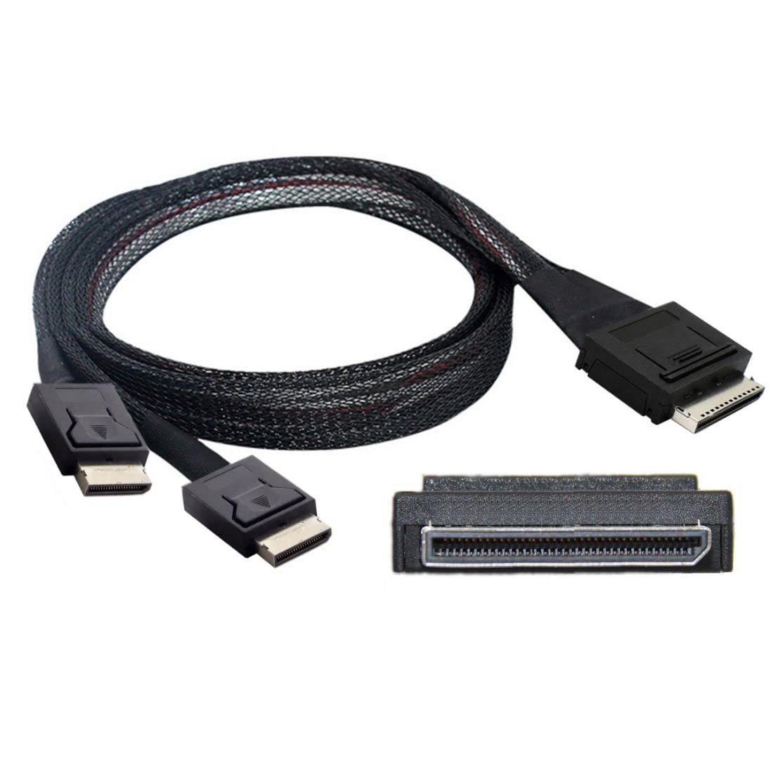 Chenyang 50cm OCuLink PCIe SFF-8611 8X Active Cable