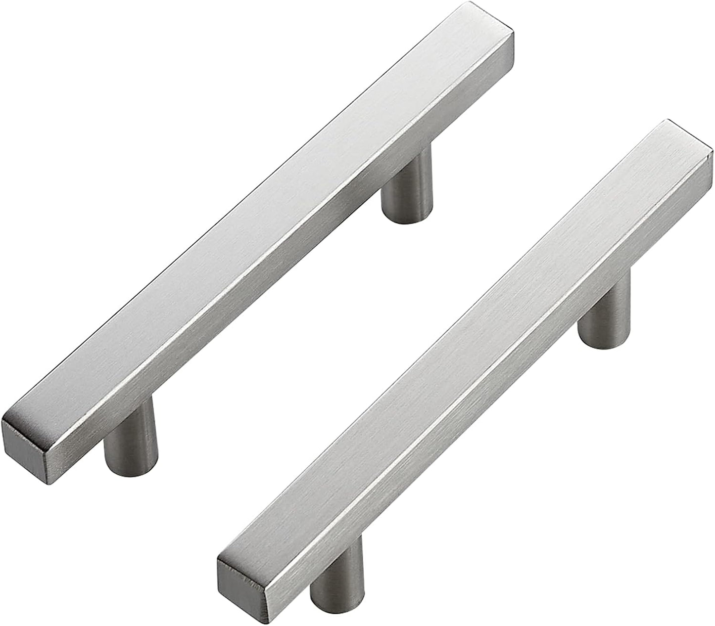 Ravinte 25 Pack 5 inch Square Cabinet Pulls in Brushed Nickel