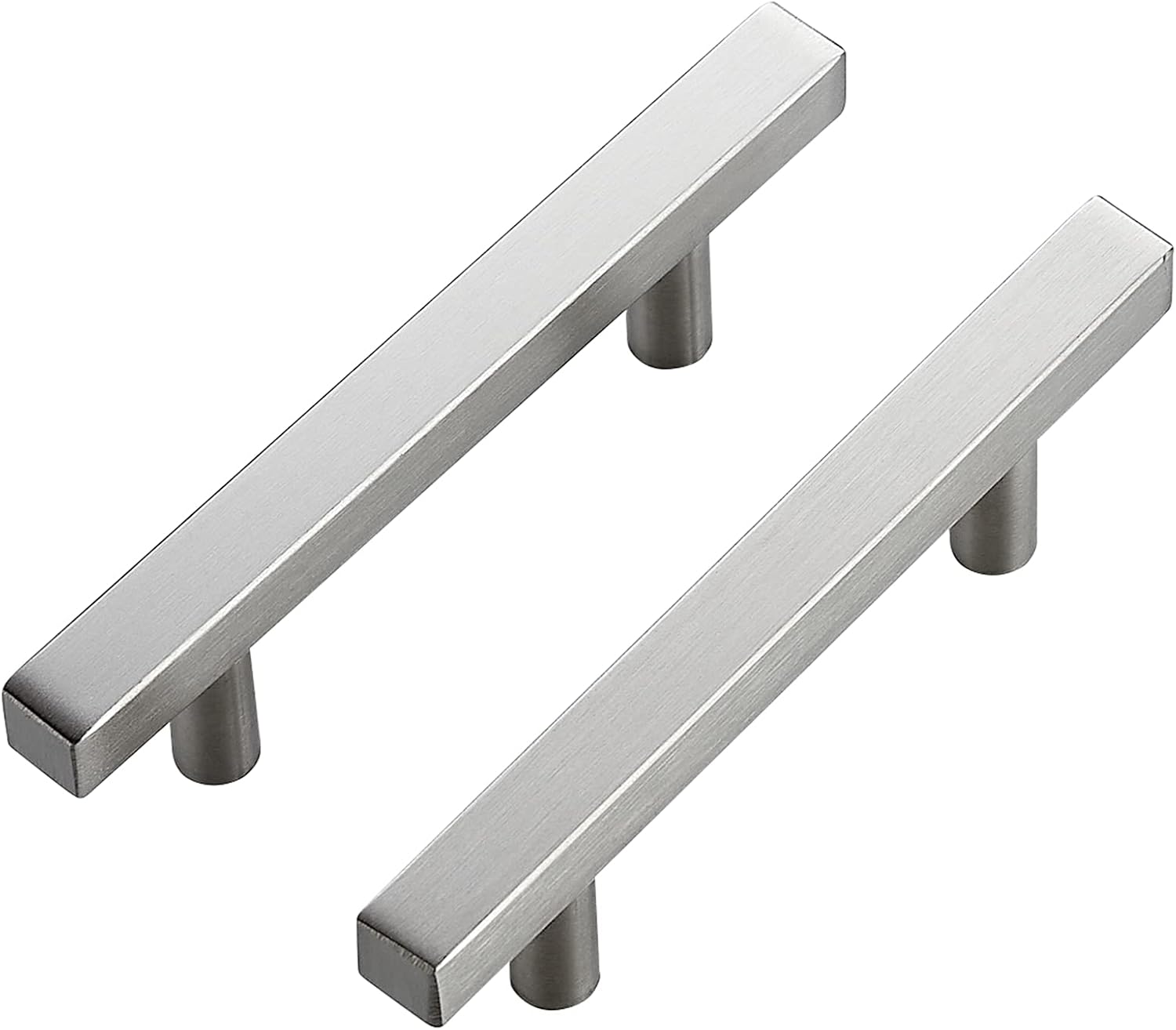 Ravinte 40 Pack 6 Inch Square Cabinet Pulls in Brushed Nickel
