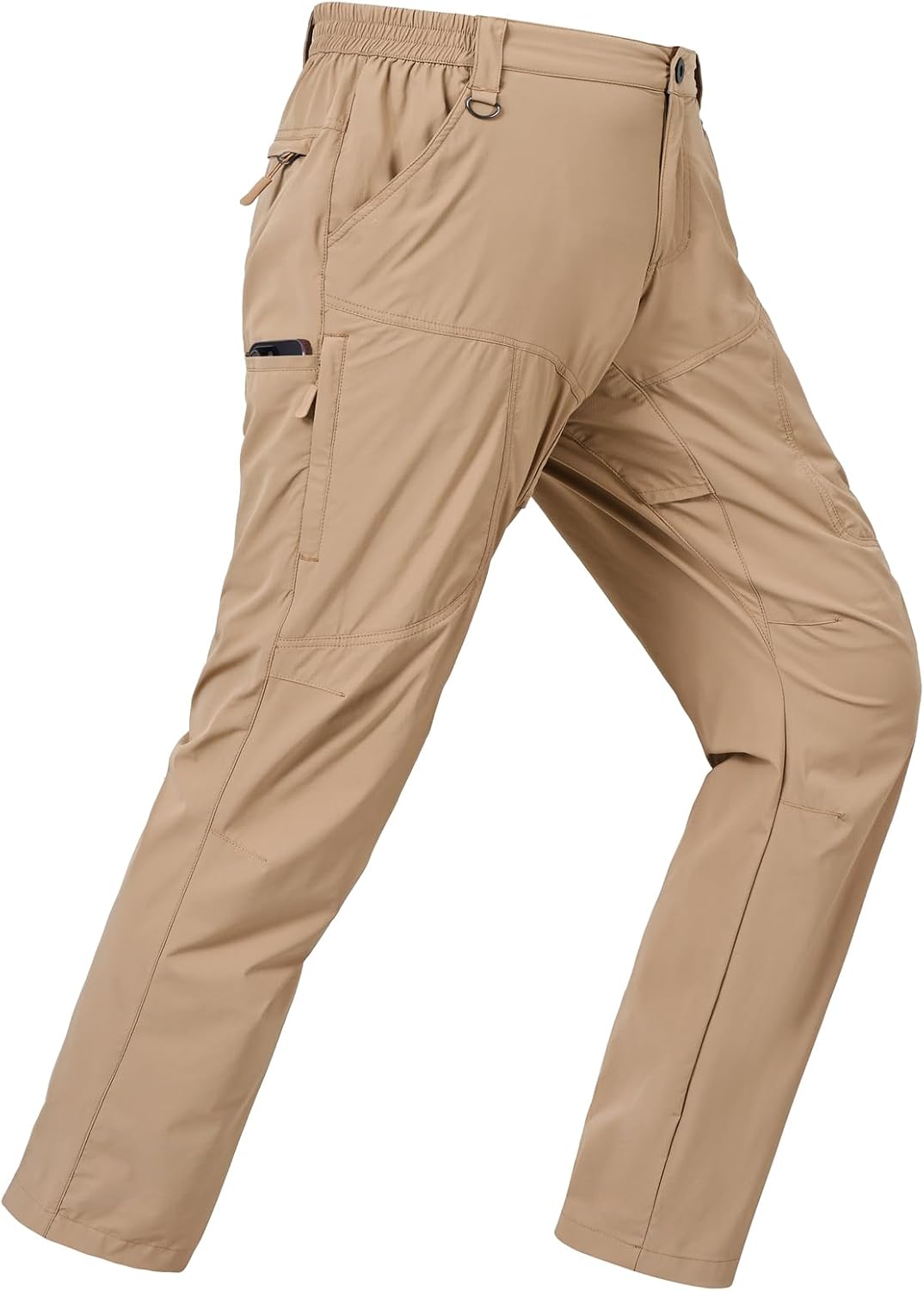 Mens Lightweight Cargo Hiking Pants for Outdoor Activities