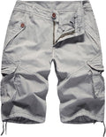 Women's Cotton Camouflage Bermuda Cargo Shorts - Multi-Pocket Comfort