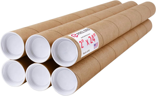 Reinforced Kraft Paper Mailing Tubes for Safe Shipping and Storage