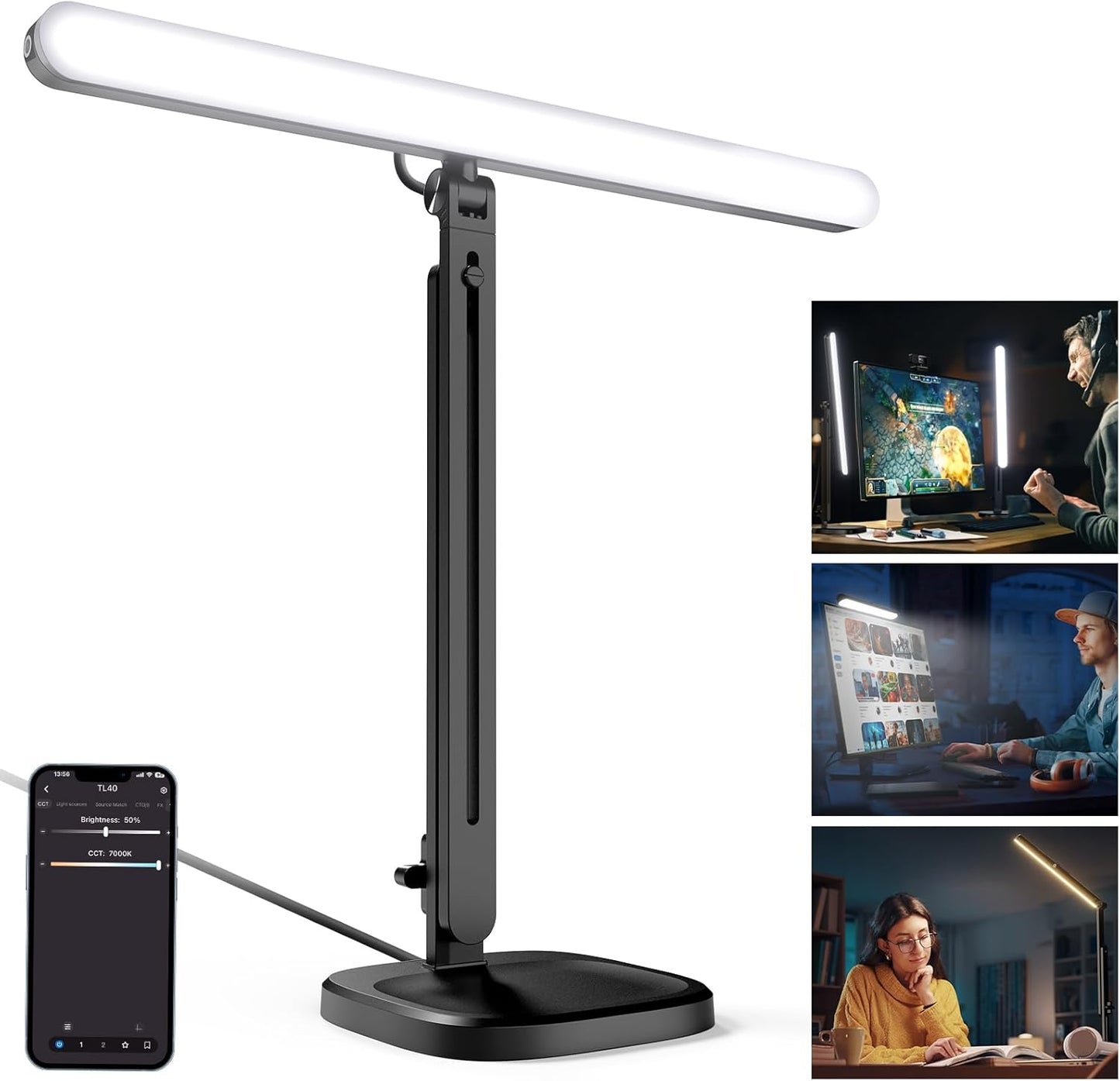 Neewer TL40: Flicker-Free LED Gaming Light