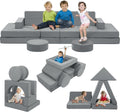 22Pcs Modular Kids Play Couch Set - Convertible Foam Sofa