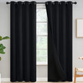 Blackout Curtains 84 in Length Thermal Insulated Panels - Full