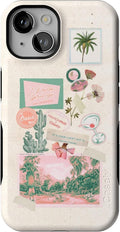 Casely iPhone 14 Case Vintage Vacay - Bold Protective Design
