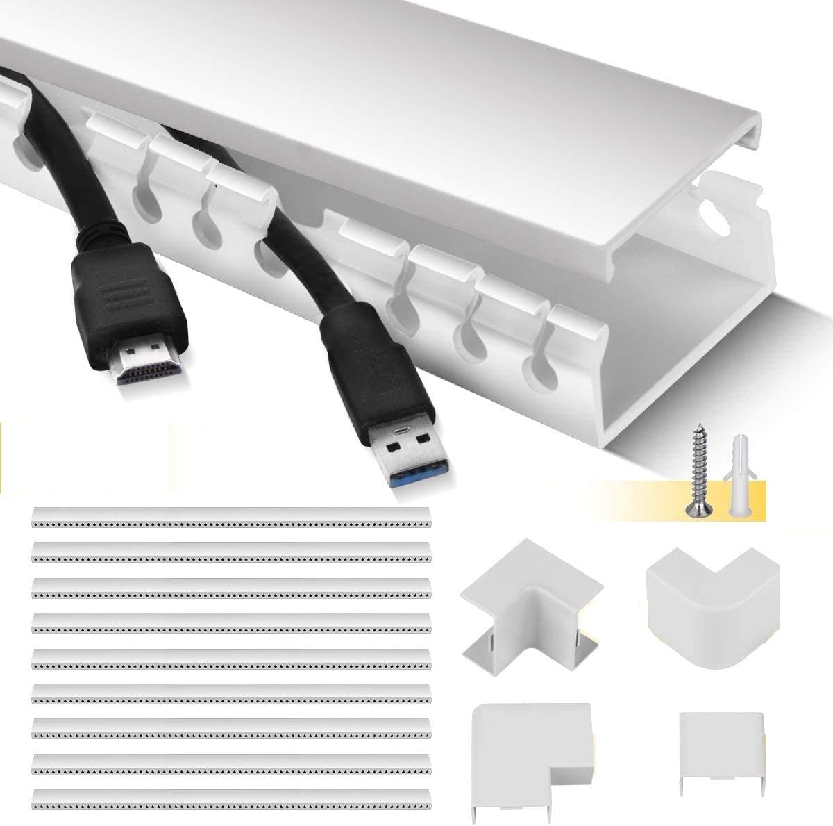 Stageek Cable Raceway Kit - Hide Wires Easily!