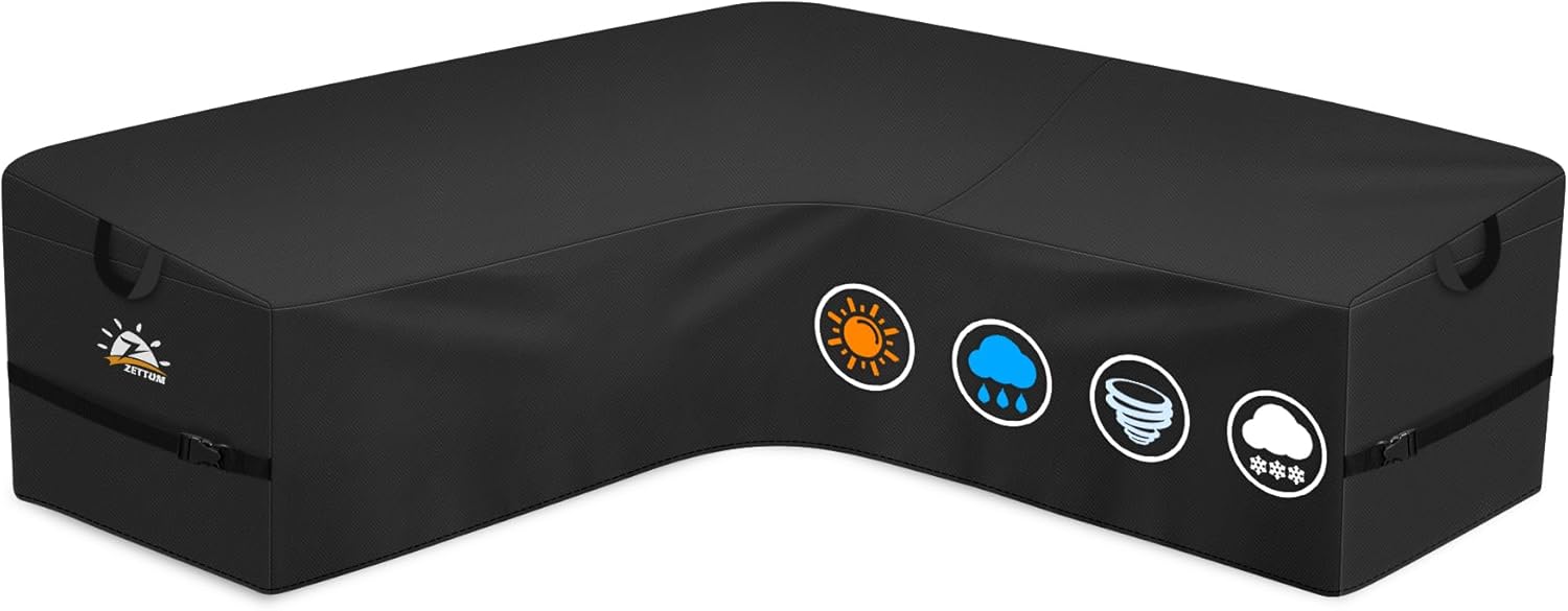Zettum Outdoor V-Shaped Sectional Cover for Ultimate Protection