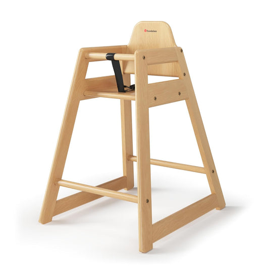 Foundations Neat Seat Wood Highchair for Restaurants and Homes