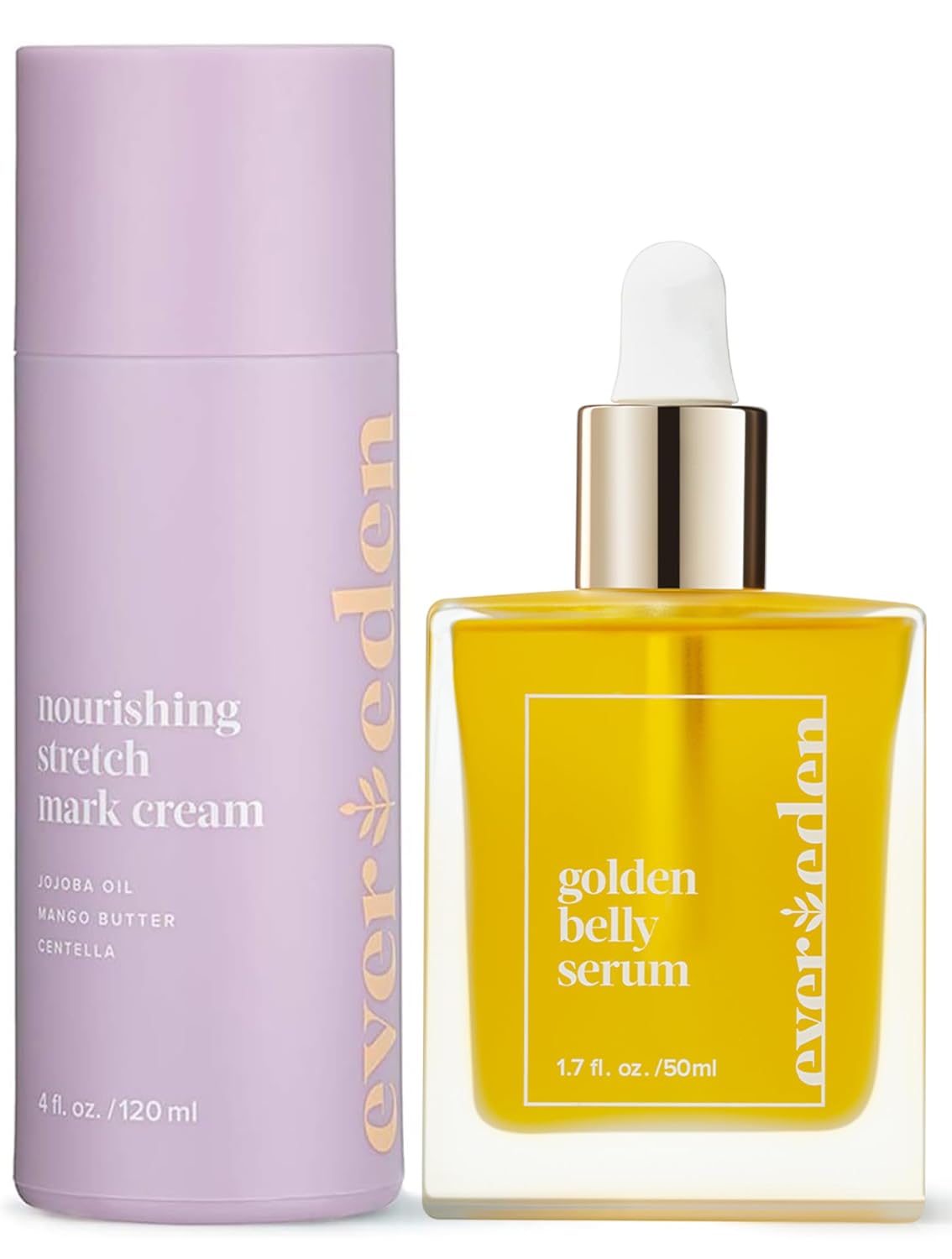 Evereden Mama Must-Have DUO for Stretch Mark Reduction & Hydration