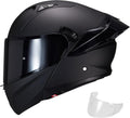 Modular Motorcycle Helmet SJ-809 Matte Black L - Flip Up Dual Visor