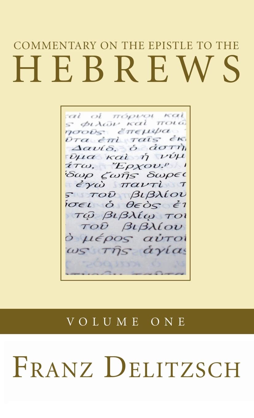 Commentary on the Epistle to the Hebrews, Volume 1 Review