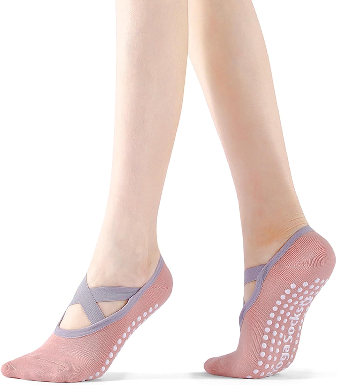 Non-Slip Yoga Socks for Women - Minimize Slips!