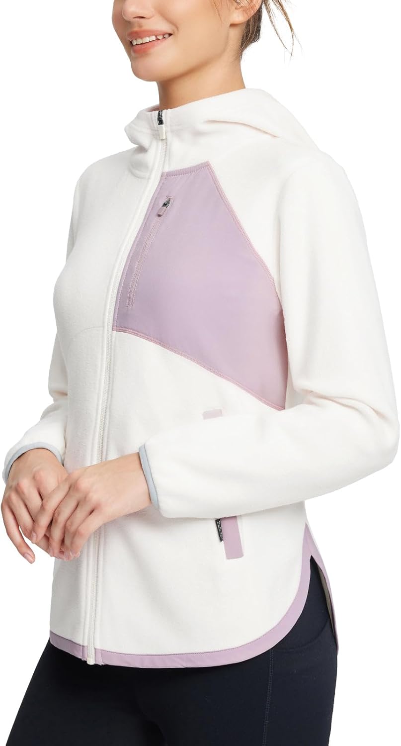 BALEAF Women's Fleece Thermal Jacket for Cold Weather Activities
