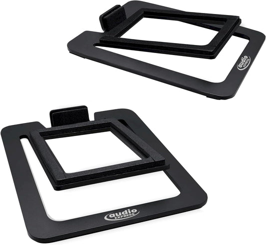 Adjustable Tilted Speaker Stands - Enhance Sound Quality
