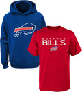 Youth NFL Polyester Hoodie and Tee 2 Pack for Sports Fun