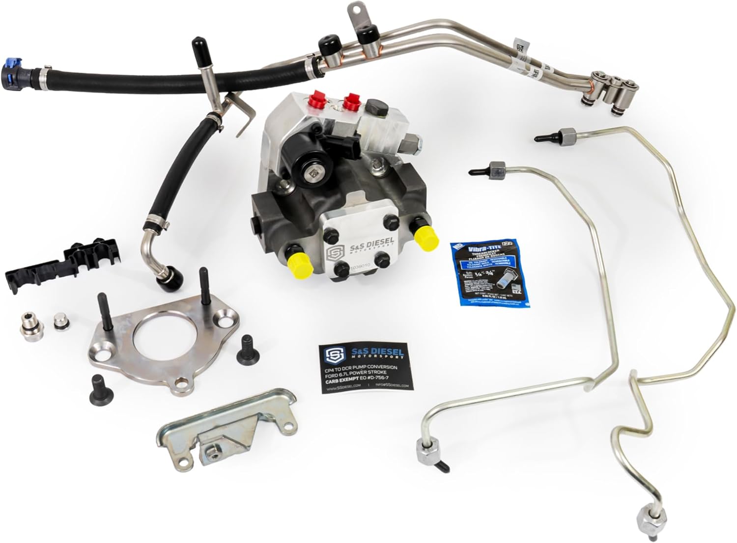 S&S Diesel Motorsport CP4 to DCR Pump Conversion for Ford 6.7