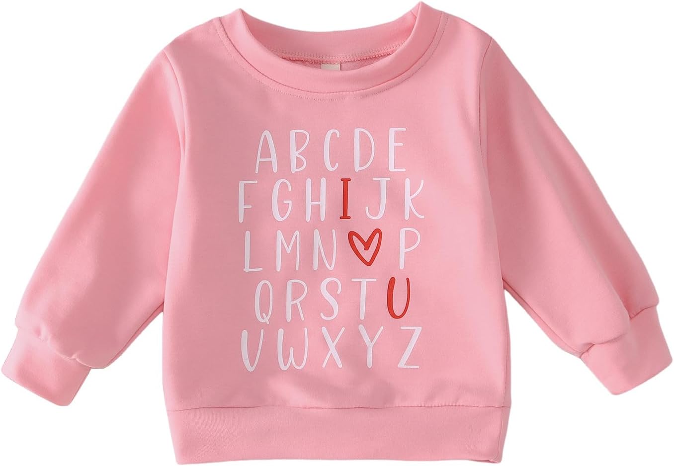 Valentines ABC Love Toddler Sweatshirt by SOFEON