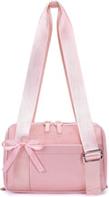 Mini Gym Bag Small Duffle Tote for Women Pink - Lightweight Weekender
