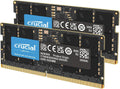 Crucial 64GB DDR5 Laptop RAM Kit (2x32GB) - 4800MHz Performance