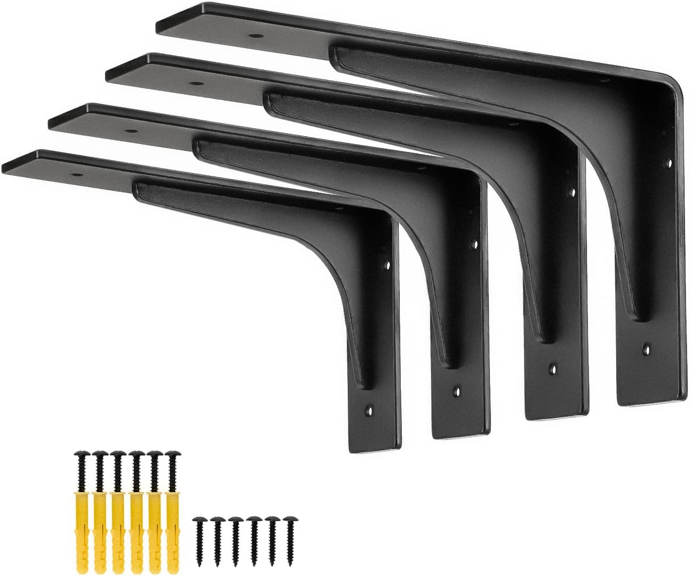 8 x 4.7 Inch Heavy Duty Shelf Bracket for Maximum Support
