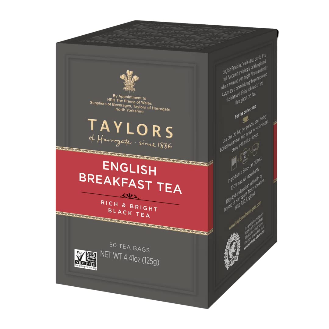 Taylors of Harrogate English Breakfast Tea Bags, 300 Count Pack