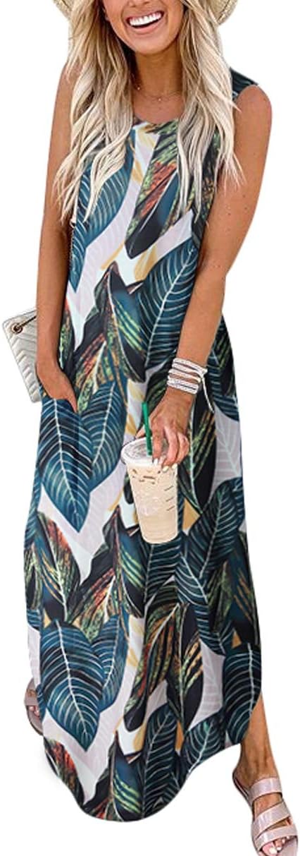 Women Summer Maxi Dress Beach Vacation Sundress for 2025