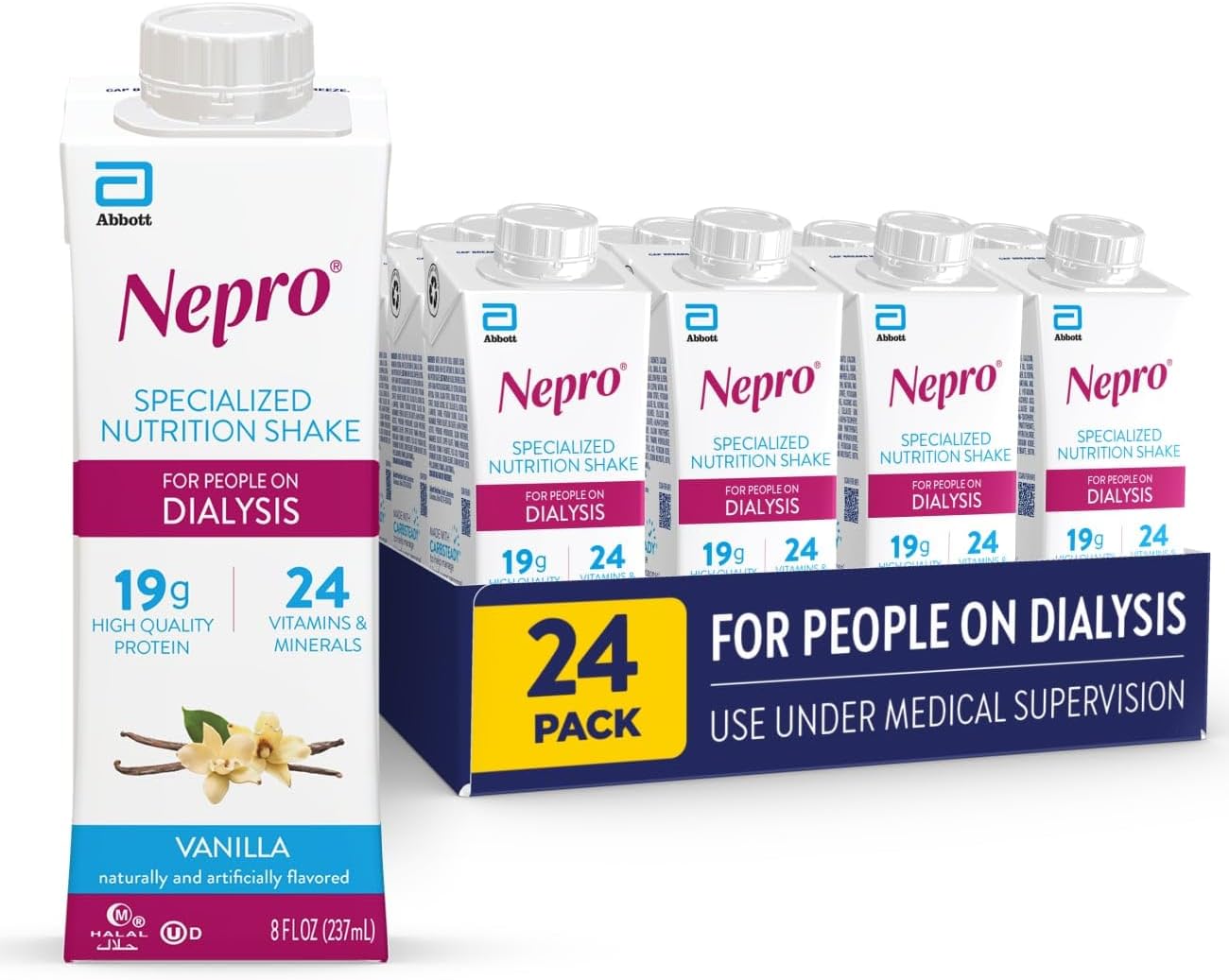Nepro Nutrition Shake for Dialysis Patients with 19g Protein