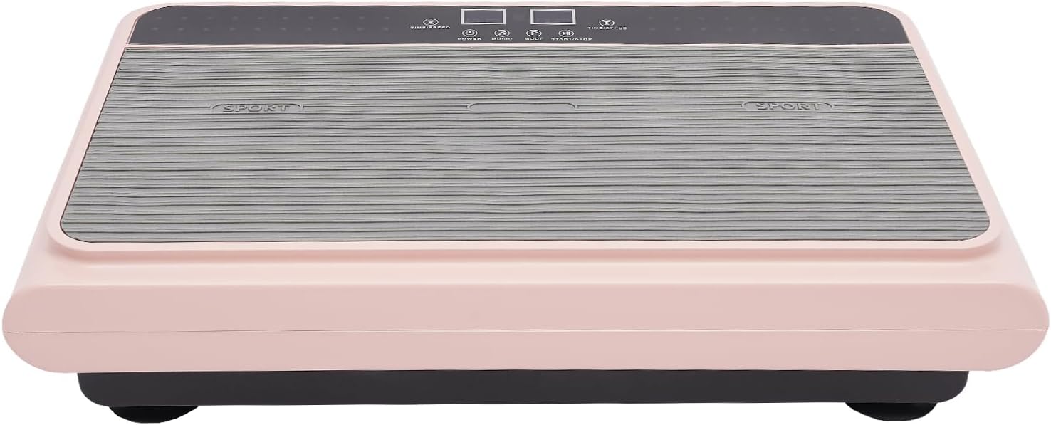 Pink Vibration Plate: Ultimate Weight Loss & Fitness Companion!