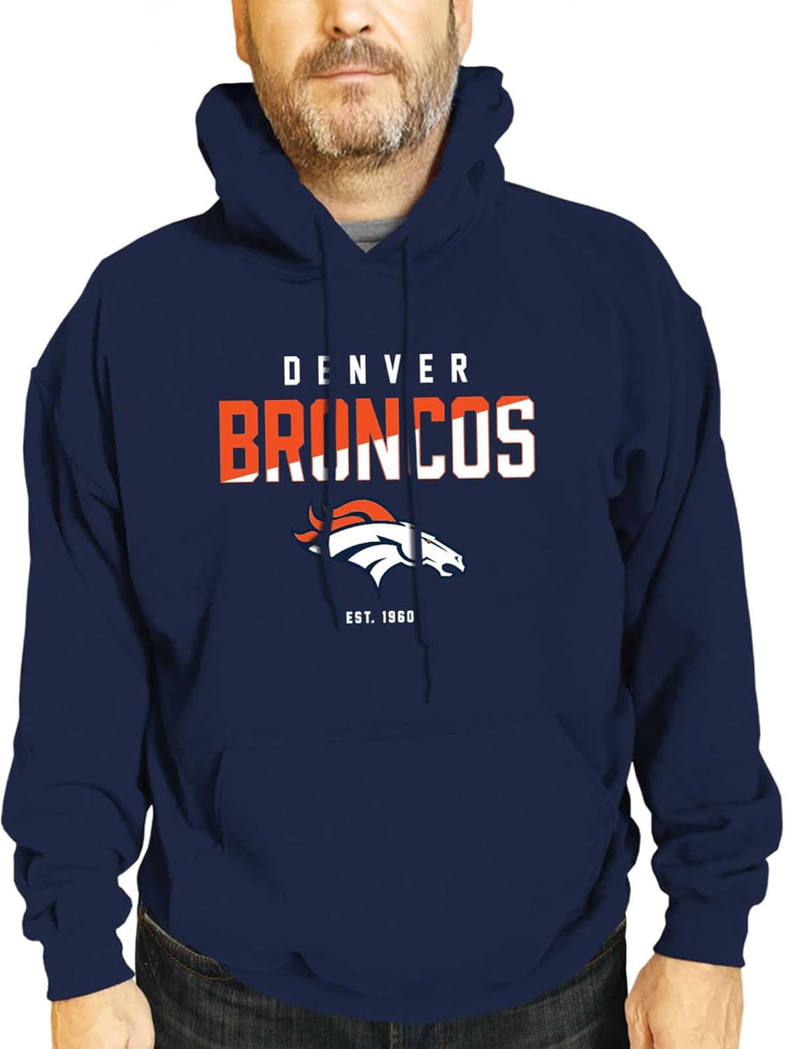 NFL Diagonal Fade Fleece Hooded Sweatshirt for True Fans