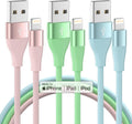 iPhone Charger 3Pack 10 FT Lightning Cable - Fast Charging