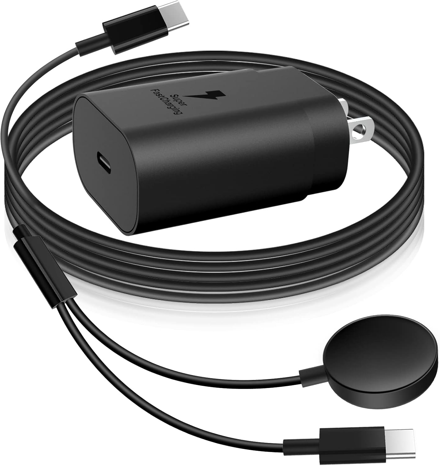 DuoCaiBao 25W USB C Charger: Charge Galaxy Watch & Phone Faster!