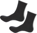 Grounding Socks for Women Men - Conductive Silver Fiber Crew Socks